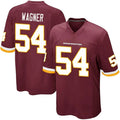 Choea W.Commanders #54 Bobby Wagner Player Burgundy Game Stitched Jerseys