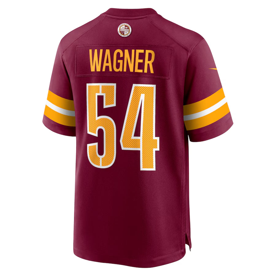 Choea W.Commanders #54 Bobby Wagner Player Burgundy Home Game Stitched Jerseys