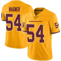 Choea W.Commanders #54 Bobby Wagner Player Limited Gold Color Rush Stitched Jerseys