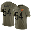 Choea W.Commanders #54 Bobby Wagner Player Olive Salute To Service Limited Stitched Jerseys