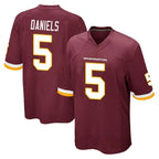 Choea W.Commanders #5 Jayden Daniels Player Burgundy Team Color Home Game Stitched Jerseys