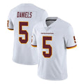 Choea W.Commanders #5 Jayden Daniels Player White Limited Vapor Untouchable Home Game Stitched Jerseys