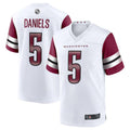 Choea W.Commanders #5 Jayden Daniels White 2024 Draft First Round Pick Player Game Stitched Jerseys