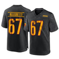 Choea W.Commanders #67 Nick Allegretti Player Black Home Game Stitched Jerseys
