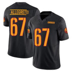 Choea W.Commanders #67 Nick Allegretti Player Black Limited Vapor F.U.S.E. Home Game Stitched Jerseys