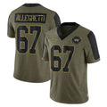 Choea W.Commanders #67 Nick Allegretti Player Olive Salute To Service Limited Game Stitched Jerseys