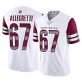 Choea W.Commanders #67 Nick Allegretti Player White Limited Vapor Home Game Stitched Jerseys