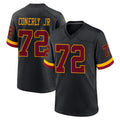 Choea W.Commanders #72 Josh Conerly Jr. Player Black Limited Home Game Stitched Jerseys