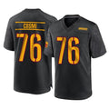 Choea W.Commanders #76 Sam Cosmi Player Black Home Game Stitched Jerseys