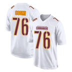 Choea W.Commanders #76 Sam Cosmi Player White Tundra Fashion Home Game Stitched Jerseys