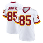 Choea W.Commanders #85 Chig Okonkwo Player White Home Game Stitched Jerseys