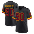 Choea W.Commanders #90 Charles Omenihu Player Black Limited Home Game Stitched Jerseys
