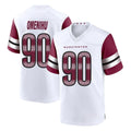 Choea W.Commanders #90 Charles Omenihu Player White Game Home Stitched Jerseys