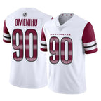 Choea W.Commanders #90 Charles Omenihu Player White Limited Vapor Home Game Stitched Jerseys
