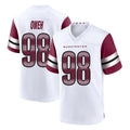 Choea W.Commanders #98 Odafe Oweh Player White Game Home Stitched Jerseys