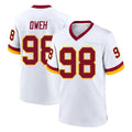 Choea W.Commanders #98 Odafe Oweh Player White Home Game Stitched Jerseys