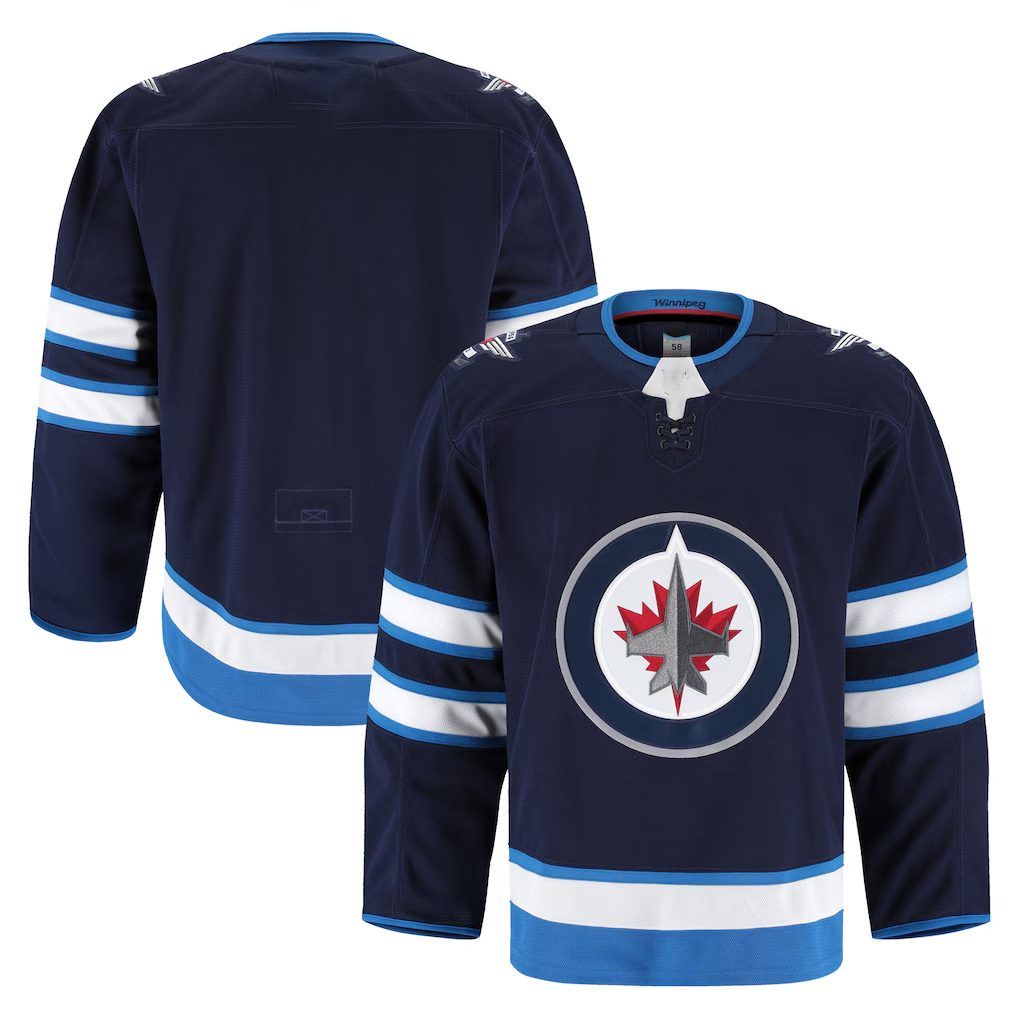 Choea W.Jets Navy Home Authentic Pro Jerseys