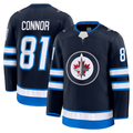 Choea W.Jets #81 Kyle Connor Navy Home Premium Jerseys