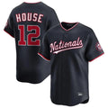 Choea W.Nationals #12 Brady House Player Navy Alternate Limited Game Stitched Jerseys