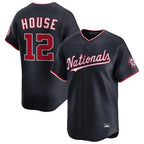 Choea W.Nationals #12 Brady House Player Navy Alternate Limited Game Stitched Jerseys
