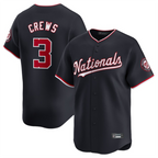 Choea W.Nationals #3 Dylan Crews Player Navy Limited Stitched Jerseys