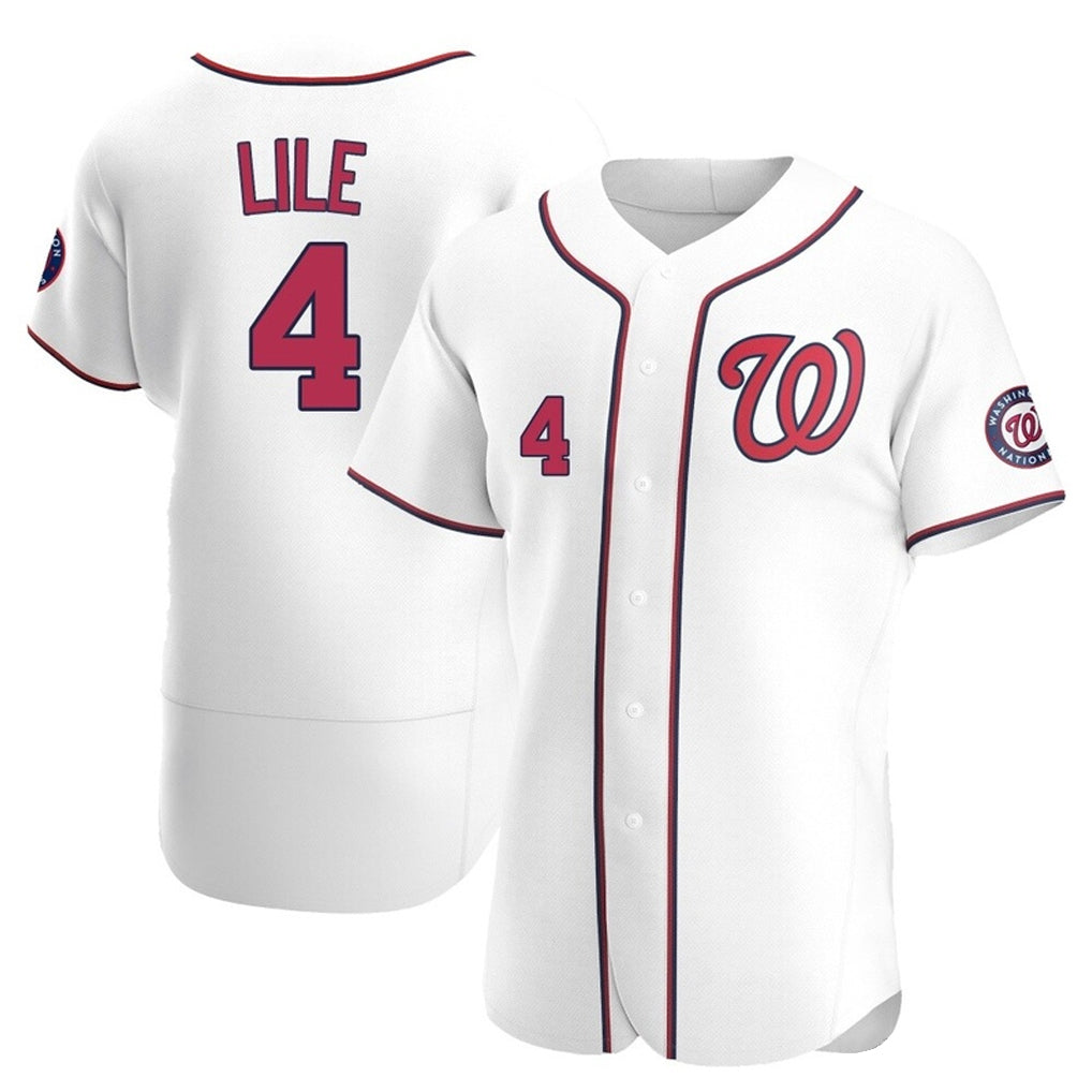 Choea W.Nationals #4 Daylen Lile Player White Alternate Elite Stitched Jerseys