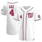 Choea W.Nationals #4 Daylen Lile Player White Alternate Elite Stitched Jerseys