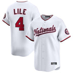 Choea W.Nationals #4 Daylen Lile Player White Alternate Limited Replica Stitched Jerseys