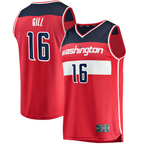 Choea W.Wizards #16 Anthony Gill Red Fast Break Replica Jerseys - Icon Edition