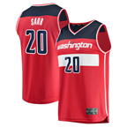 Choea W.Wizards #20 Alexandre Sarr Red Fast Break Replica Player Jerseys - Icon Edition