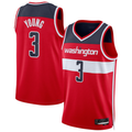 Choea W.Wizards #3 Trae Young Red Swingman Jerseys - Icon Edition