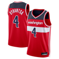 Choea W.Wizards #4 AJ Dybantsa Red 2026 Draft Swingman Jerseys - Icon Edition