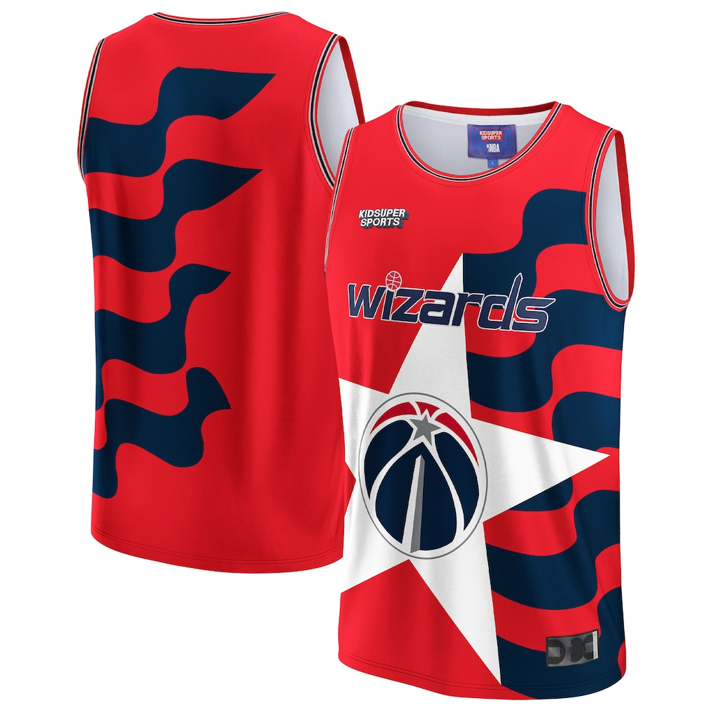 Choea W.Wizards & KidSuper Studios by Red Hometown Jerseys
