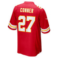 Choea KC.Chiefs #27 Chamarri Conner Red Game Jersey