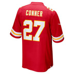 Choea KC.Chiefs #27 Chamarri Conner Red Game Jersey