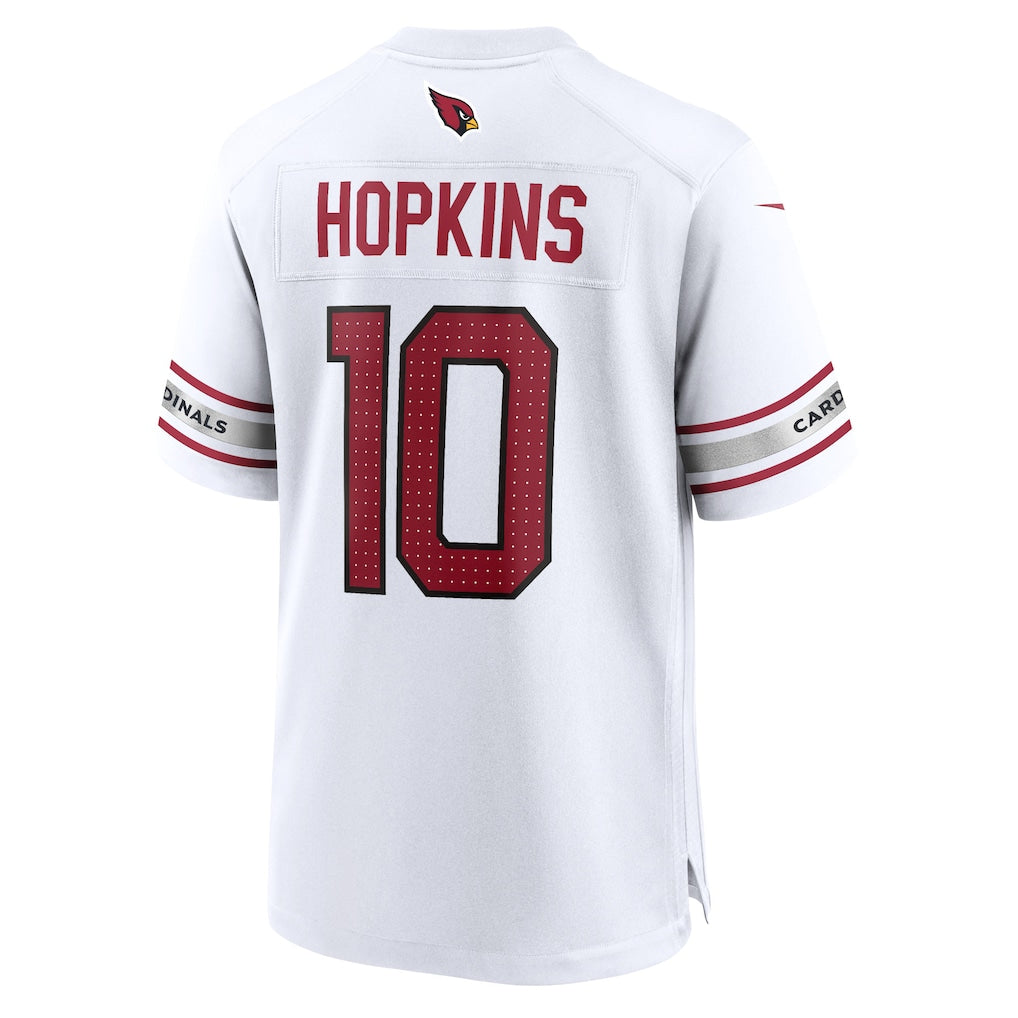 Choea A.Cardinals #10 DeAndre Hopkins White Game Player Jersey