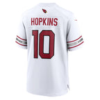 Choea A.Cardinals #10 DeAndre Hopkins White Game Player Jersey