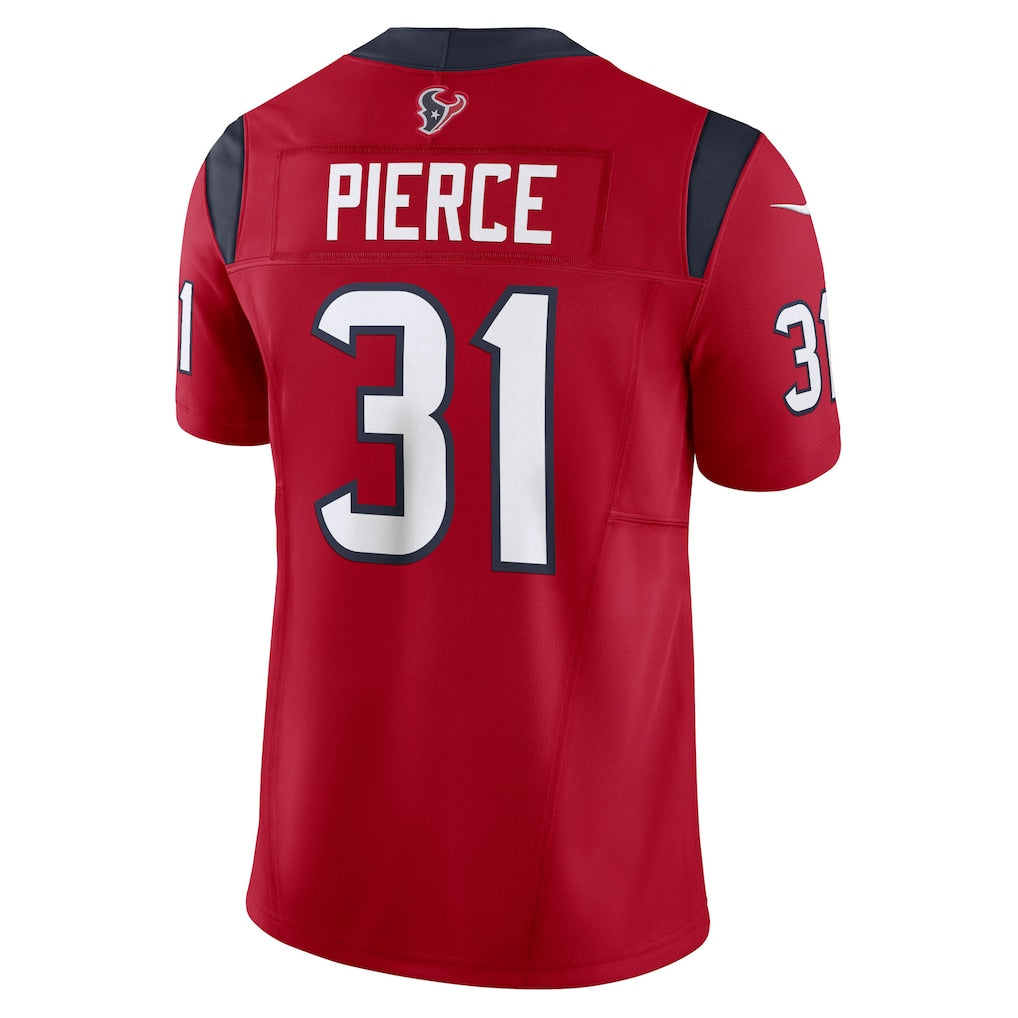 Choea H.Texans #31 Dameon Pierce Red Vapor F.U.S.E. Limited Jersey