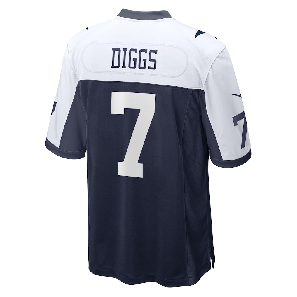 Choea D.Cowboys #7 Trevon Diggs Navy Alternate Game Team Jersey