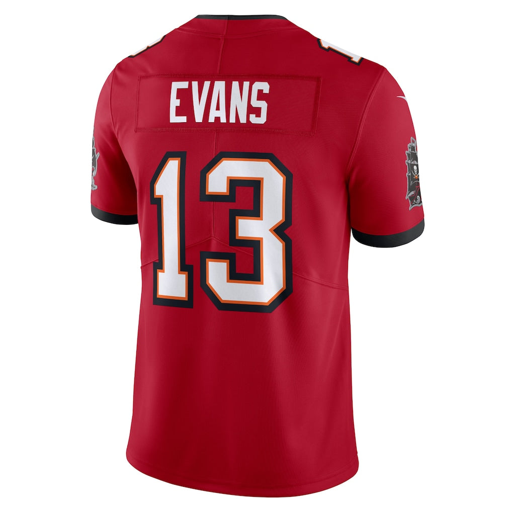 Choea TB.Buccaneers #13 Mike Evans Red Vapor Untouchable Limited Jersey
