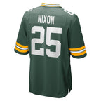 Choea GB.Packers #25 Keisean Nixon Green Game Player Jersey