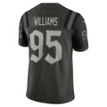 Choea NY.Jets #95 Quinnen Williams Gotham Green 2025 Rivalries Collection Limited Jersey