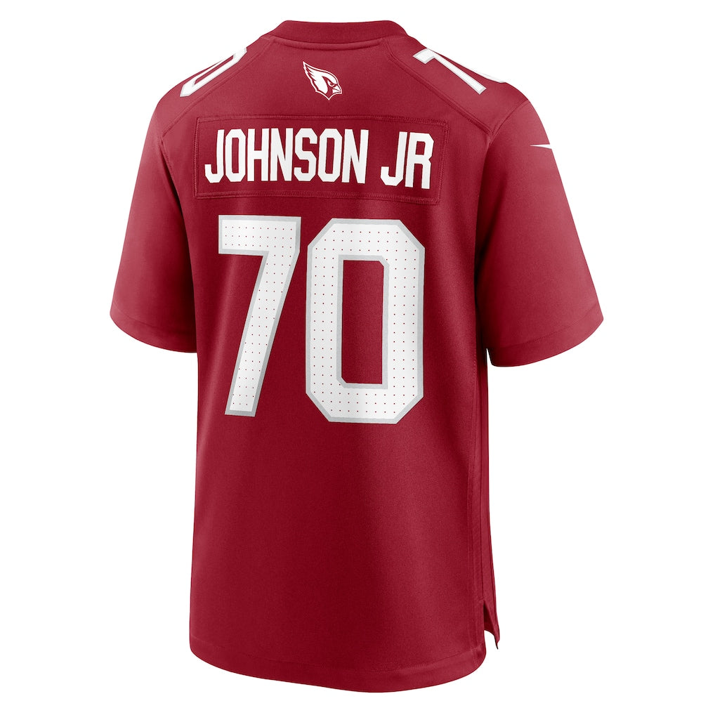 Choea A.Cardinals #70 Paris Johnson Jr. Cardinal Team Game Jersey