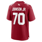 Choea A.Cardinals #70 Paris Johnson Jr. Cardinal Team Game Jersey