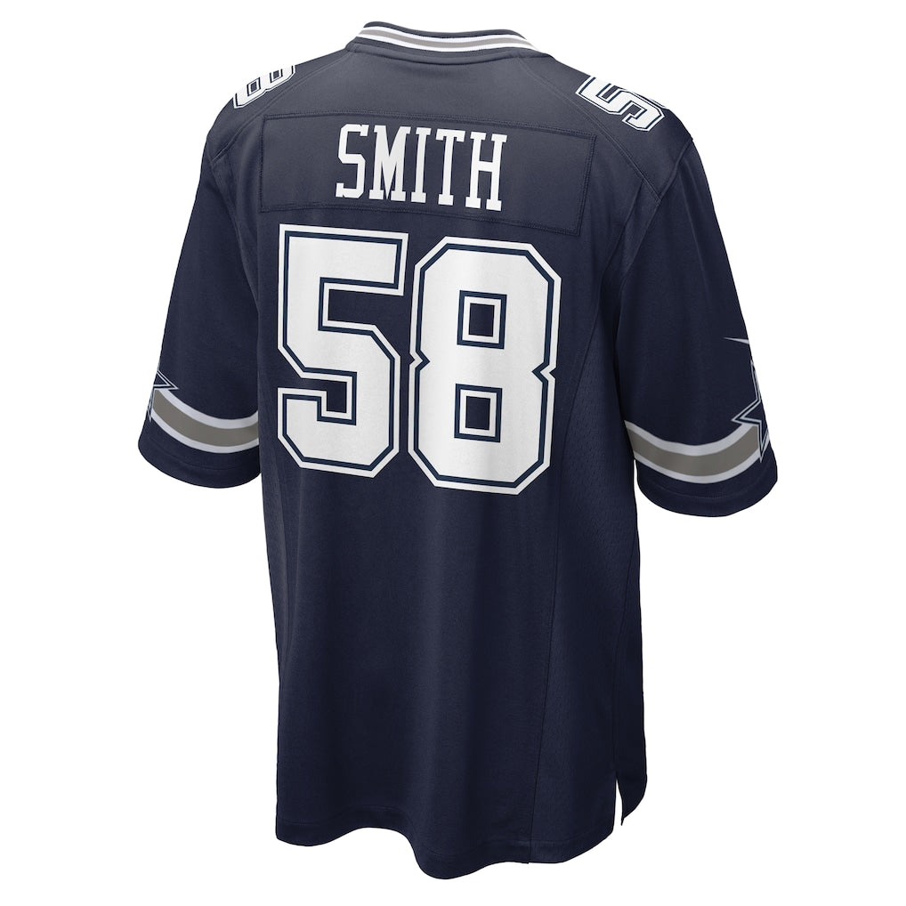 Choea D.Cowboys #58 Mazi Smith Navy Game Jersey