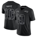 Choea NE.Patriots #10 Drake Maye Player Black Limited 2026 Salute to Service Home Game Stitched Jerseys