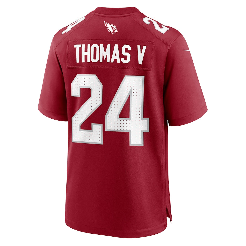 Choea A.Cardinals #24 Starling Thomas V Cardinal Team Game Jersey