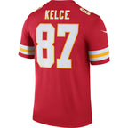 Choea KC.Chiefs #87 Travis Kelce Red Legend Player Performance Top Jersey