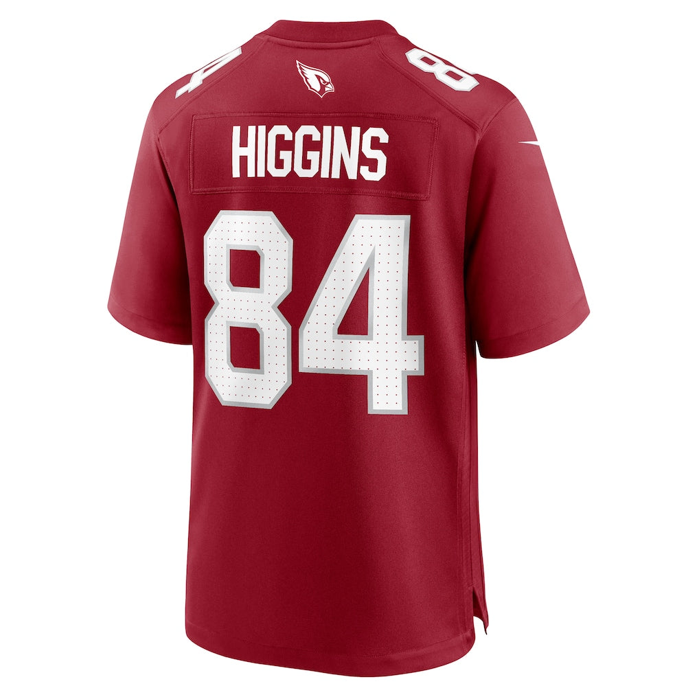 Choea A.Cardinals #84 Elijah Higgins Cardinal Team Game Jersey