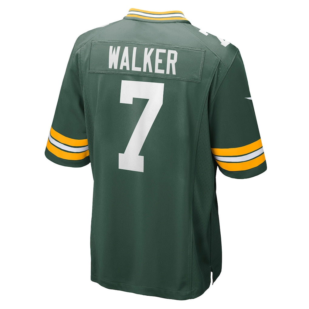 Choea GB.Packers #7 Quay Walker Green Player Game Jersey